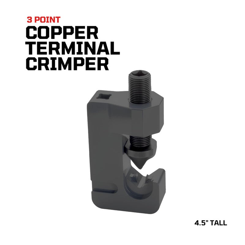 E-Z Red EZRED B7946 3-Point Mini Wire & Cable Crimper - Image 2